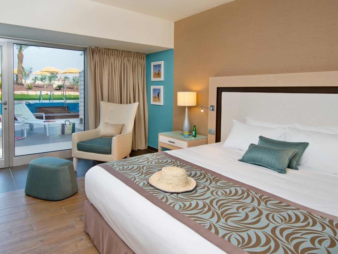 Herods Dead Sea hotel room