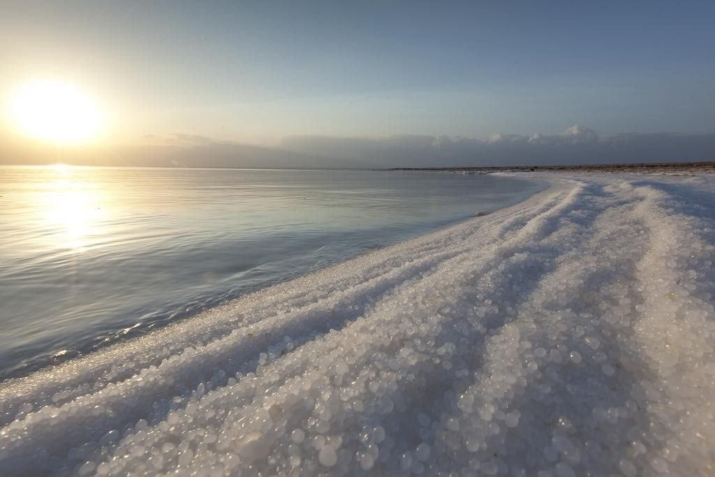חוף מלח בים המלח