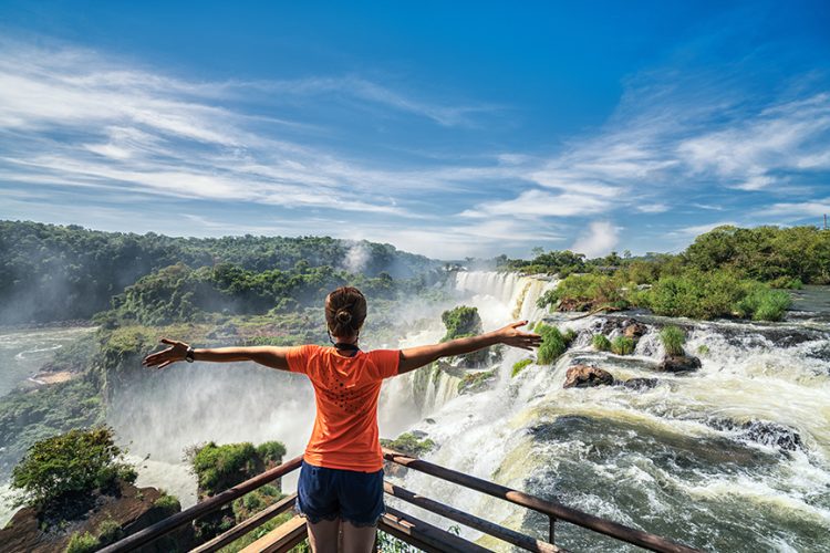 The Iguazu Falls 