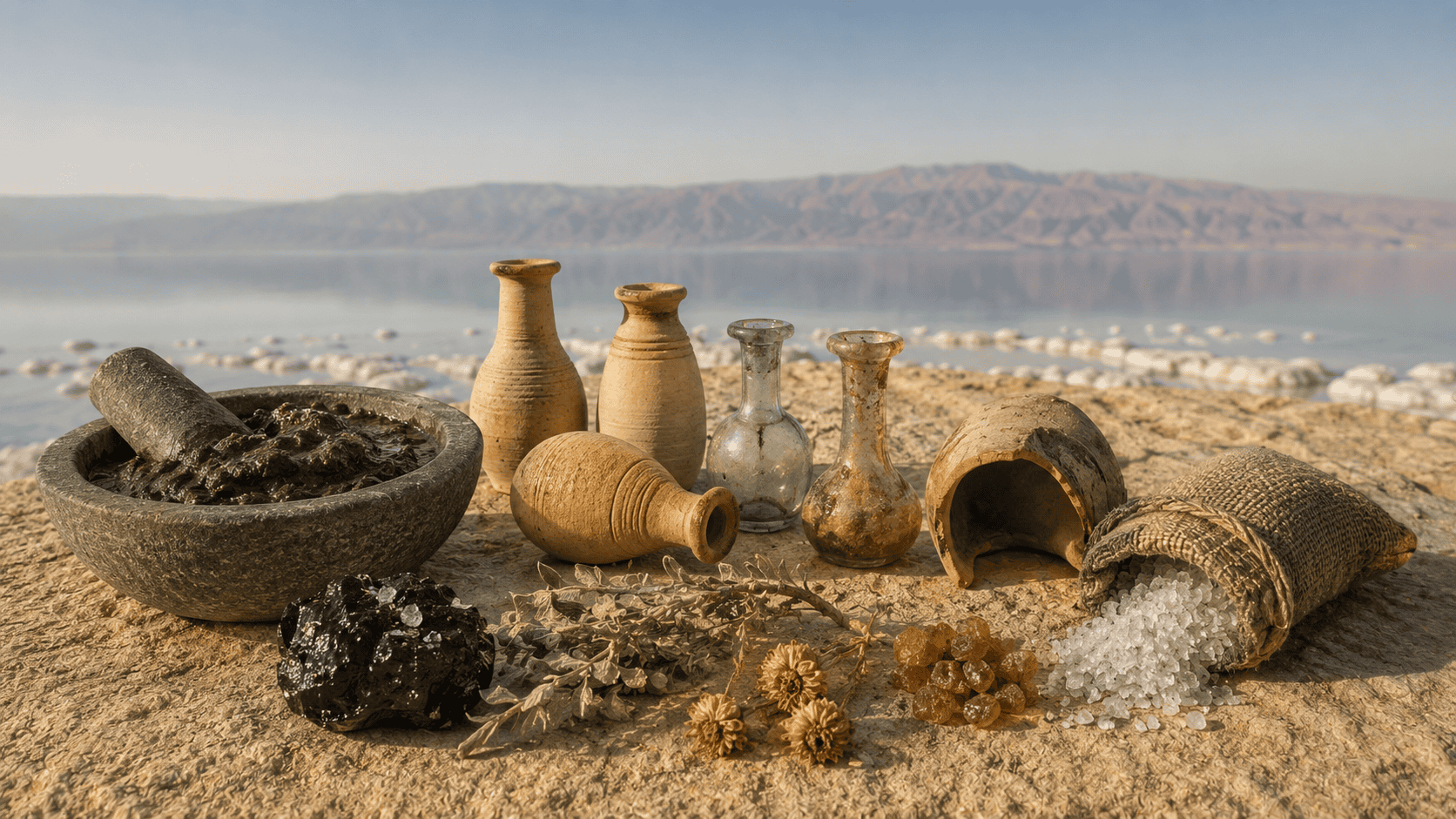 Ancient Dead Sea Cosmetics: 4,000 Years of Mineral Beauty