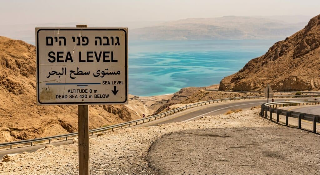 Lowest Point on Earth: Dead Sea Elevation
