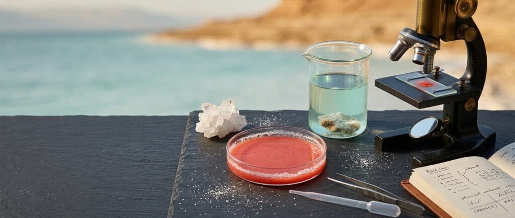 Is Anything Alive in the Dead Sea? Bacteria, Archaea, and Microorganisms