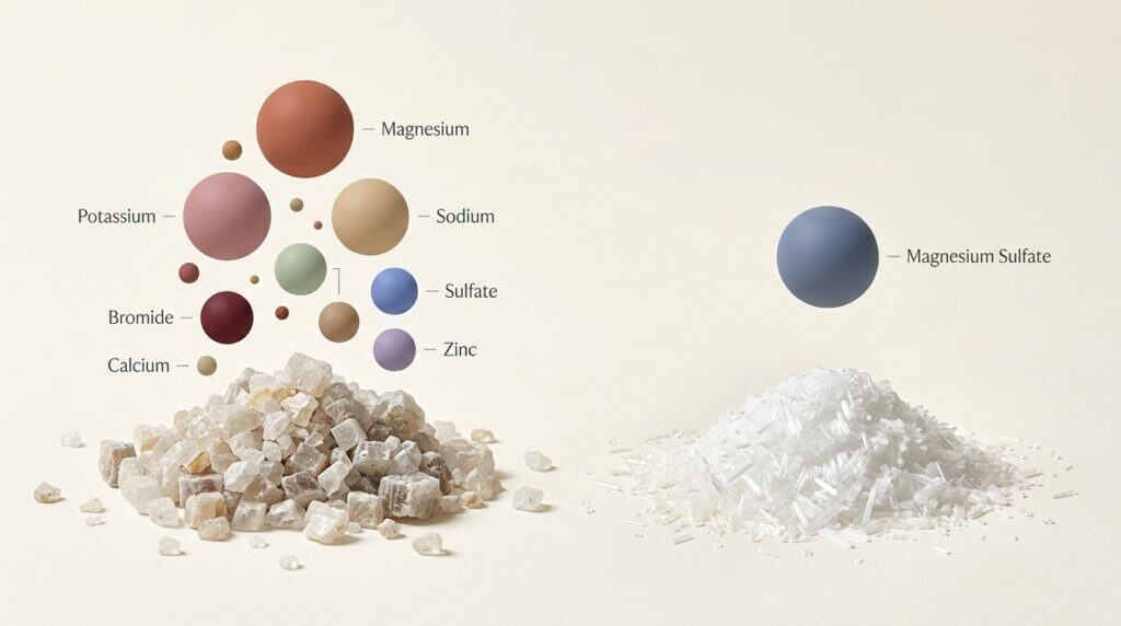 Dead Sea Salt vs Epsom Salt: Mineral Composition, Benefits, and How to Choose